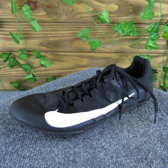 Nike Men's Zoom Rival S Sneaker‎ Black Synthetic Size 9 Medium Gently Used 2025 - Picture 1 of 8